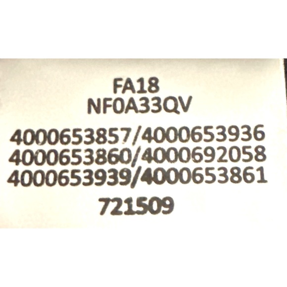 THE NORTH FACE Campshire Pullover Fleece Navy/Red | M - Picture 9 of 11